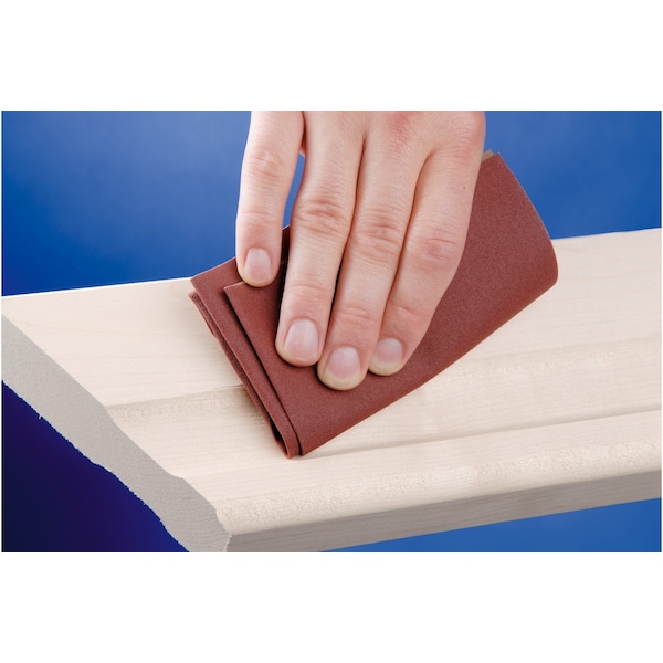 Pferd 9" x 11" Abrasive Sheet - Cloth Backed - Aluminum Oxide (HP) - 320 Grit - 46922