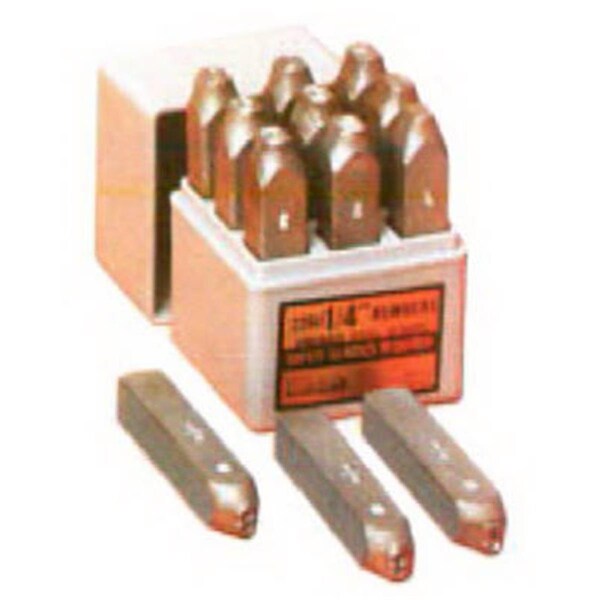 House 20683 0.13 in. Number Stamp Set, 9 Piece, 9PK - HO834076