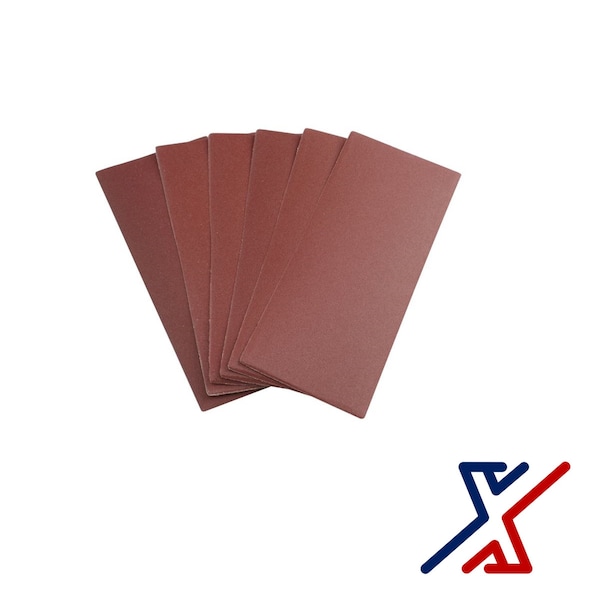 X1 Tools 80 Grit Premium Aluminum Oxide Sandpaper 3-2/3 in x 9 in. Sheet 300 Sheets by X1 Abrasives - X1E-CON-SAN-AOA-P080-THX300