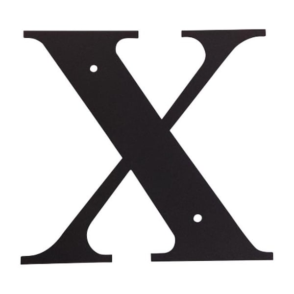 Village Wrought Iron Village Wrought Iron LET-X-S Letter X Small - LET-X-S