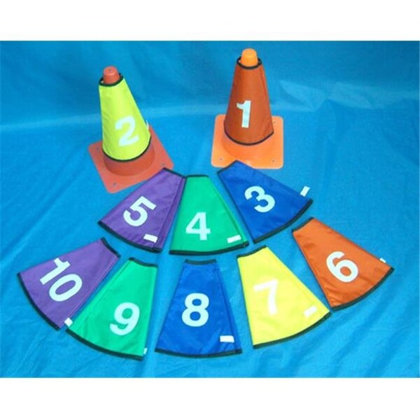 Everrich Industries Everrich EVC-0108 Numbers Target Cover - Set of 10 - EVC-0108