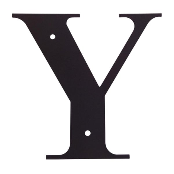 Village Wrought Iron Letter Y Small - LET-Y-S