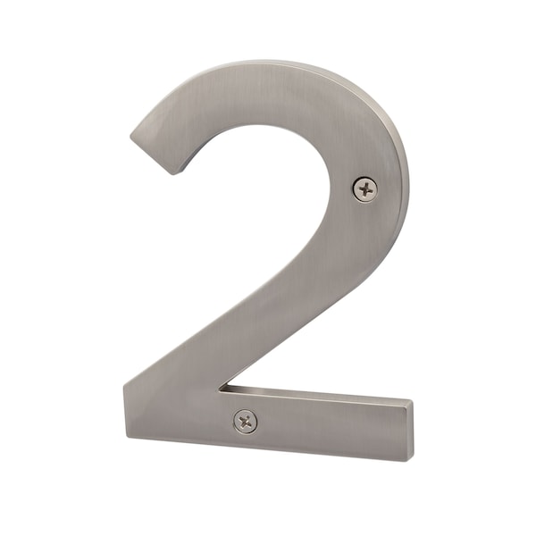 Sure-Loc Hardware Sure-Loc Hardware Zinc House Number 5, No. 2, Satin Nickel - HN5-2 15