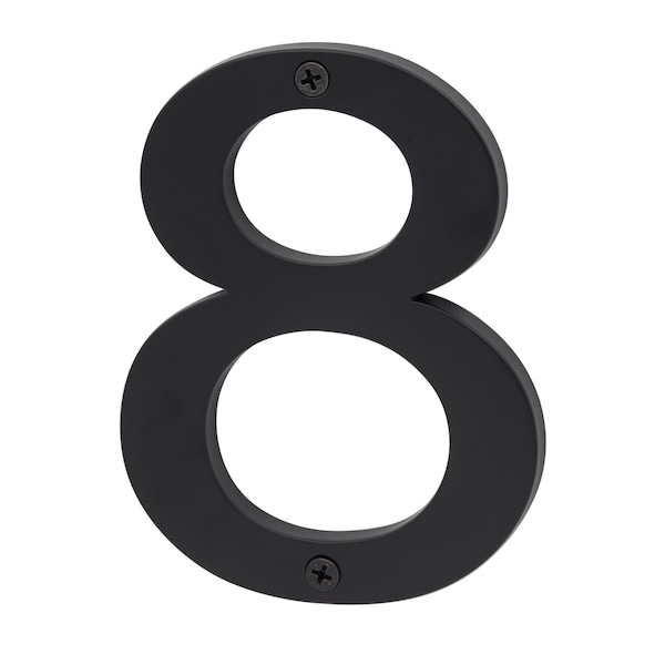Sure-Loc Hardware Sure-Loc Hardware Zinc House Number 5, No. 8, Flat Black - HN5-8 FBL