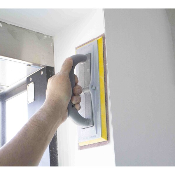 Gator Finishing Zip AlumiNext Drywall Hook and Loop Sanding Mesh Sheets, 120 Fine Grit - 7176