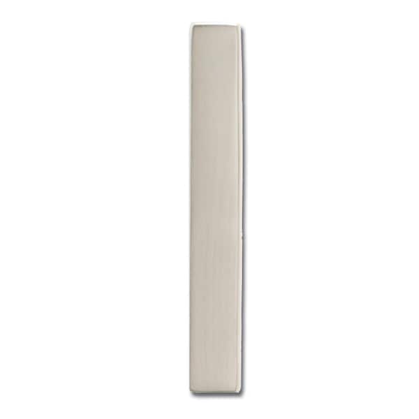 Architectural Mailboxes Brass 4 inch Floating House Number Satin Nickel 1 - 3582SN-1