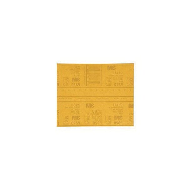 3M 3M Production Resinite Gold Sheet, 02541, 9 in x 11 in, P320A, 50PK - 7000118280