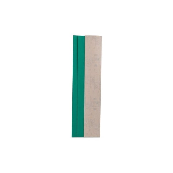 3M 3M Green Corps File Sheet, 32230, 2-3/4 in x 16-1/2, 80 grit, 5PK - 7000120009