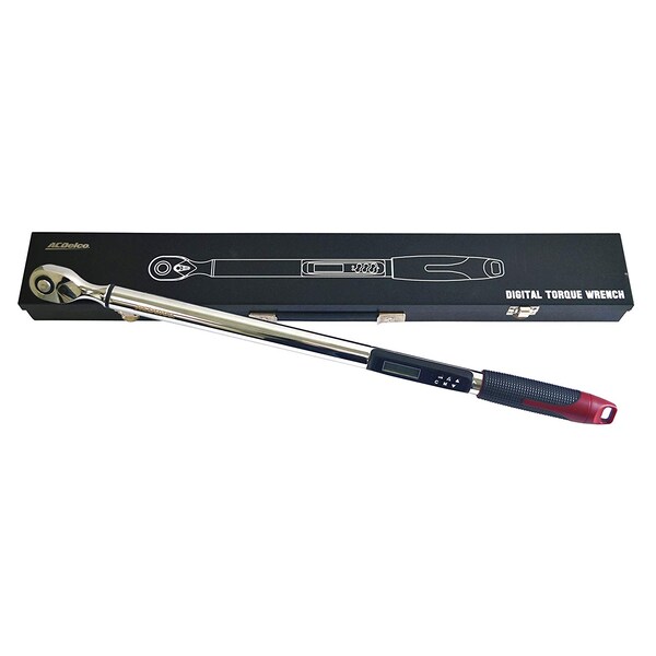 Acdelco 1" Angle Digital Torque Wrench, 74 to 738 ft-lbs ARM323-8A - ARM323-8A