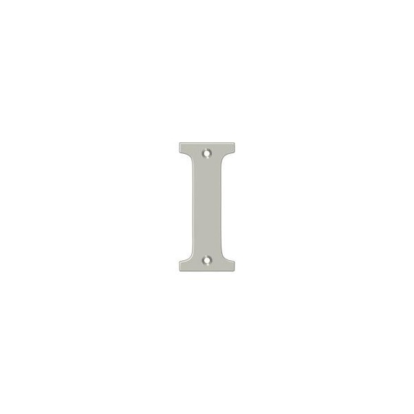 Deltana Residential Letter I Satin Nickel 4" - RL4I-15