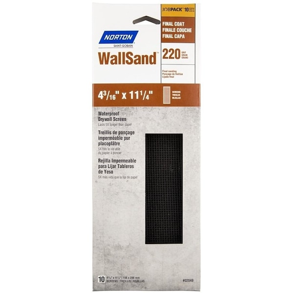 Norton Co Adalox 07660700 Sanding Sheet, 11 in L, 9 in W, Coarse, 80 Grit, Aluminum Oxide Abrasive - 151