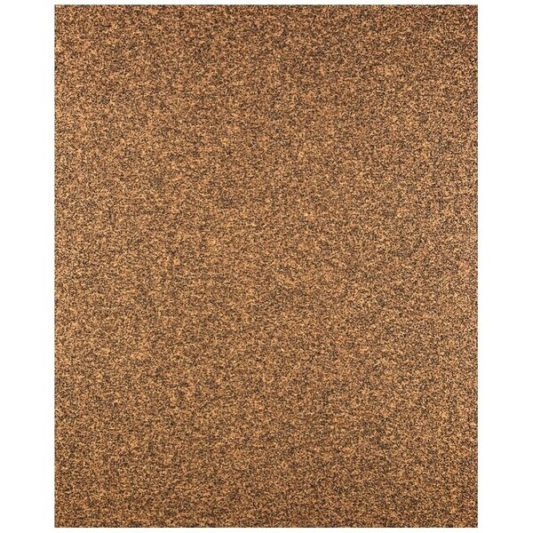 Norton Co Adalox 07660700 Sanding Sheet, 11 in L, 9 in W, Extra Coarse, 40 Grit, Aluminum Oxide Abrasive - 154
