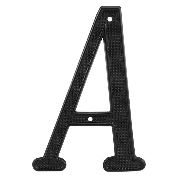 Primeline Tools 4 in. House Letter A, Diecast, Black Finish (2 Pack) - MP4106