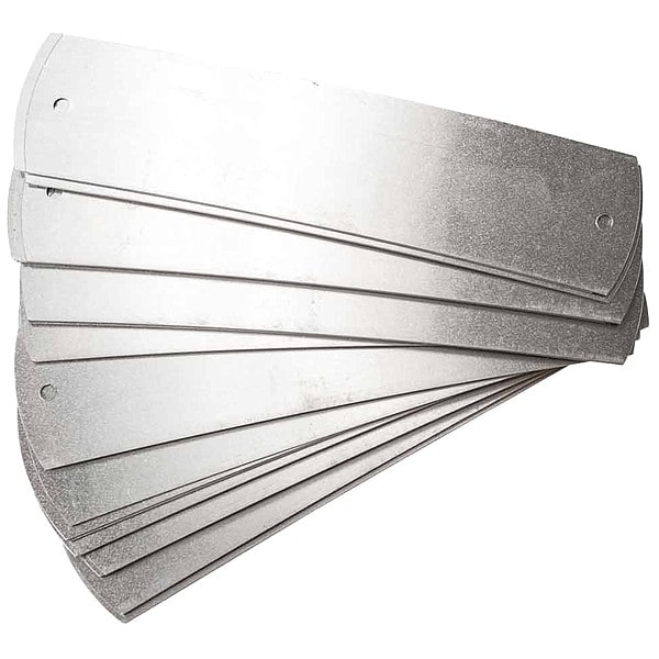 Brady Aluminum Utility Panel, 1-3/4 In. H, PK25 - 97198