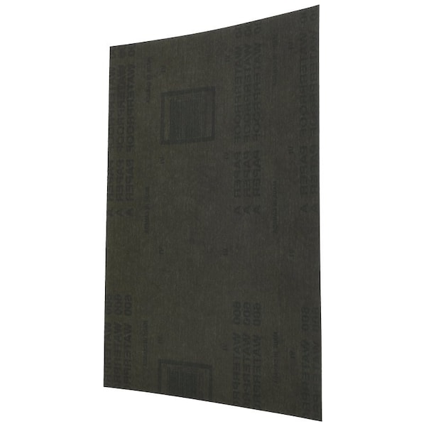 Norton Co 0 Sanding Sheet, 9 in L, 11 in W, 600A Grit, Ultra Fine, Aluminum Oxide Abrasive - 1223