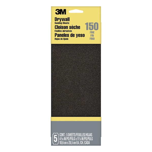 3M Drywall Sndg Sheets 9091DC-NA 4 3/1, PK20 - 9091DC-NA