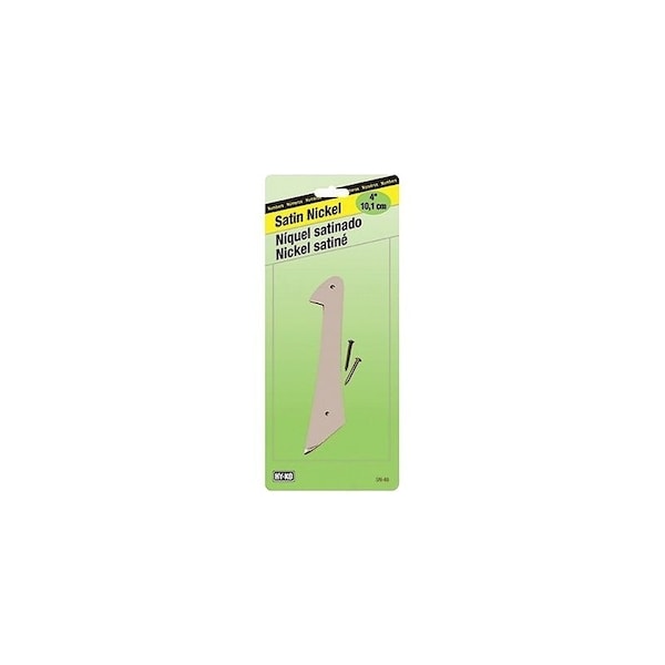 Hy-Ko House Number, Character 1, 4 in H Character, Nickel Character, Zinc - SN-40/1