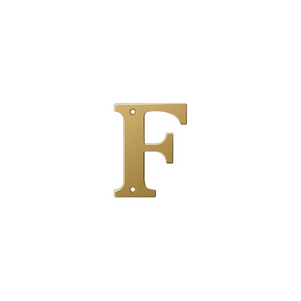 Deltana RL4F-CR003 Residential House Letter PVD, 10PK - RL4F-CR003-XCP10