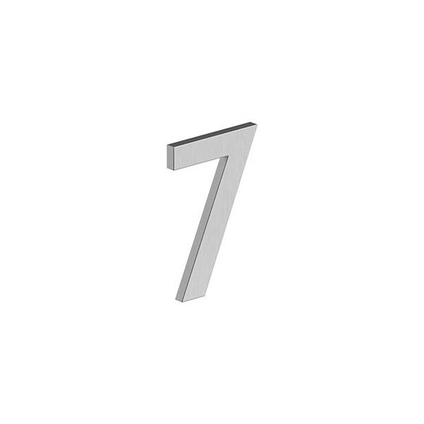 Deltana 4 NUMBER 7, B SERIES W/ RISERS, STAINLESS STEEL in Brushed Stainless - RN-7U32D