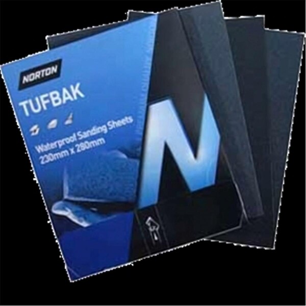 Norton Co 1296 9 x 11 in. 220A Tufbak Durite Waterproof Bulk, 50PK - 76607012968