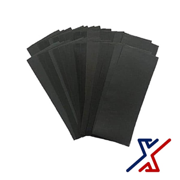 X1 Tools 1000 Grit Premium Wet & Dry Sandpaper 4-1/2 in. x 11 in. Sheet 12 Sheets by X1 Abrasives - X1E-CON-SAN-WDP-P1000-HLX12