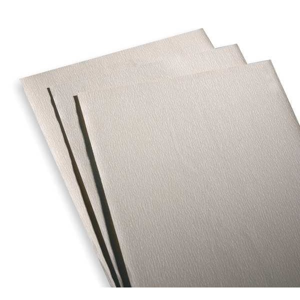 Norton Abrasives Sanding Sheet, 11x9 In, 180 G, AlO, PK100 - 66261100245