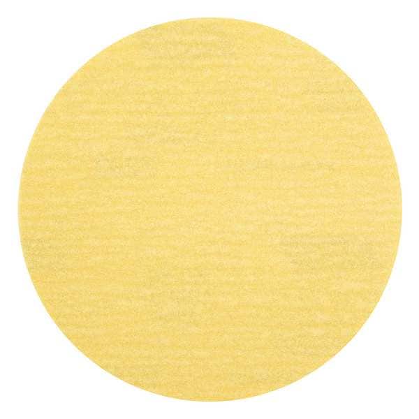 Norton Abrasives Hook-and-Loop Sanding Disc, 5 in Dia, Non-Vacuum, Aluminum Oxide, P120 Grit, Coated Type, A296 - 66623377541