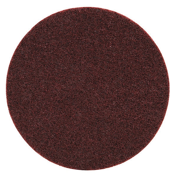 Scotch-Brite Hook-and-Loop Surface Conditioning Disc, 7" Dia, No Hole, Aluminum Oxide, Not Applicable Grit - 7000000716