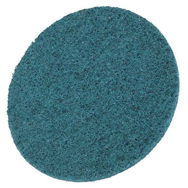 Scotch-Brite Hook-and-Loop Surface Conditioning Disc, 4-1/2" Dia, No Hole, Aluminum Oxide, 220 Grit, SC-DH - 7000046017