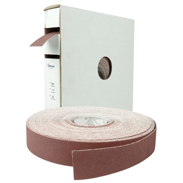 Weiler 1-1/2" Coated Abrasive Shop Roll 120AO - 65221