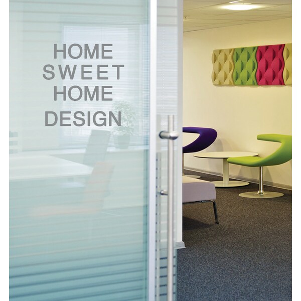 Westcott Permanent Vinyl Lettering, Helvetica 1" - 16362