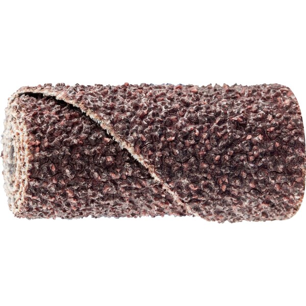 Pferd 1/2" x 1" Cartridge Roll, 1/8" AH - Untapered Type, Aluminum Oxide 60 Grit - 41567