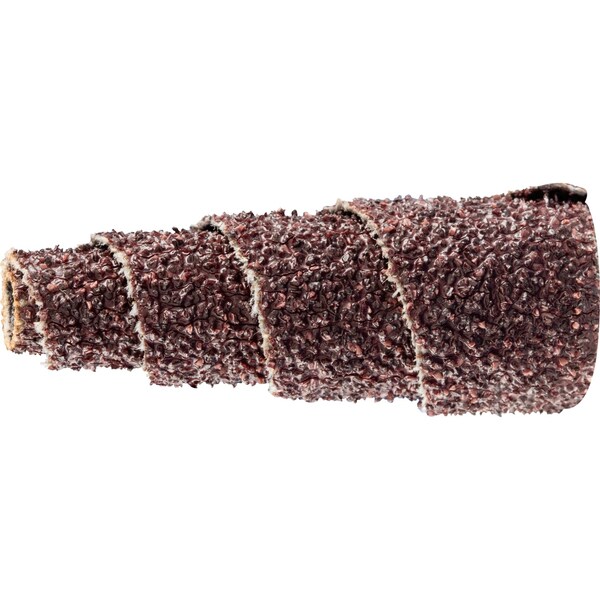 Pferd 3/4" x 1-1/2" Cartridge Roll, 3/16" AH - Full Taper, Aluminum Oxide 60 Grit - 41874