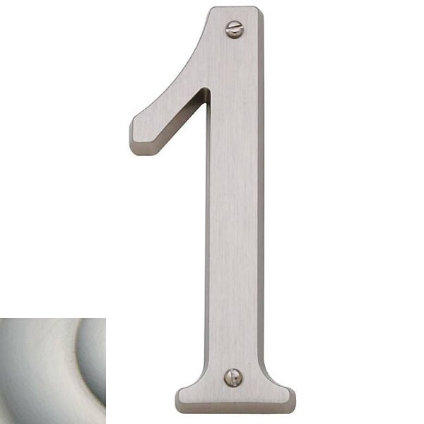 Baldwin Estate Lifetime Satin Nickel House Numbers - 90671.056.CD