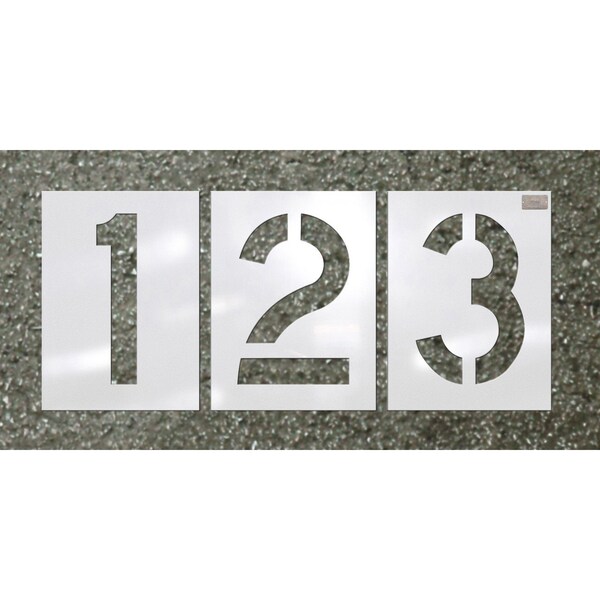 C.H. Hanson Ch Hanson 18 Pc Number Kit12X9 Char Size, 70388 - 70388