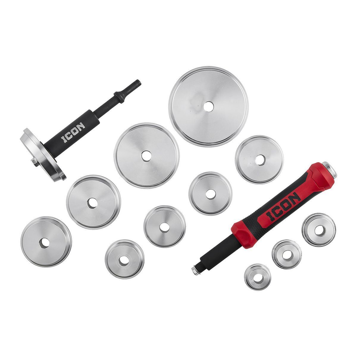 Set de 16 piezas para conducir rodamientos y sellos de aluminio Icon - 58262