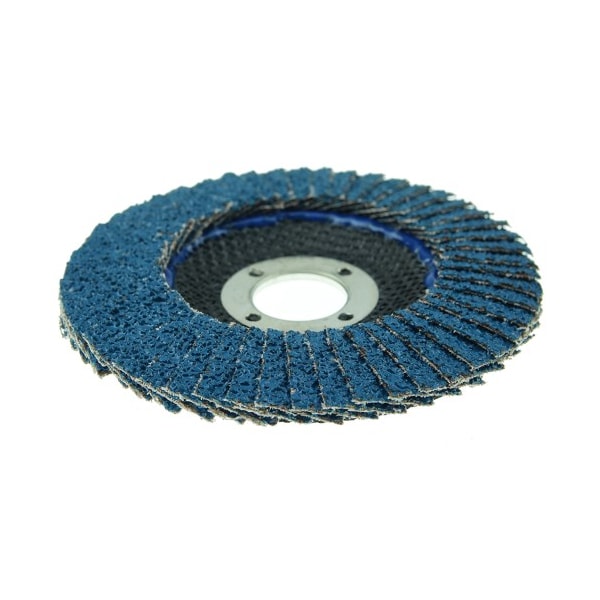 Weiler 4-1/2" Tiger Disc Abrasive Flap Disc, Conical (TY29), 24Z, 7/8" - 50601