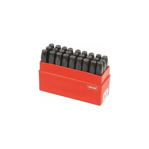 Holex Letter Punch Set, A , Z, Character Height: 6 mm - 085456 6