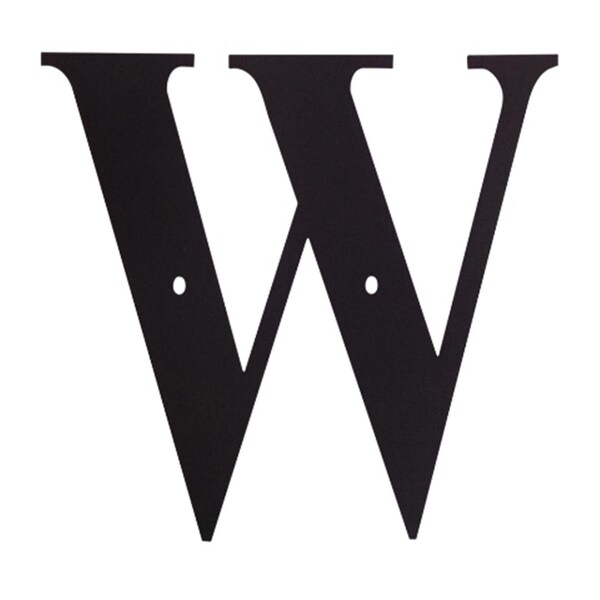 Village Wrought Iron Letter W Small - VI599049