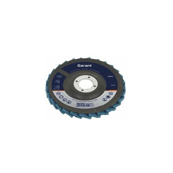 Garant Fleece Flap Disc, Dia: 125 mm, Grit: 280 - 566340 280