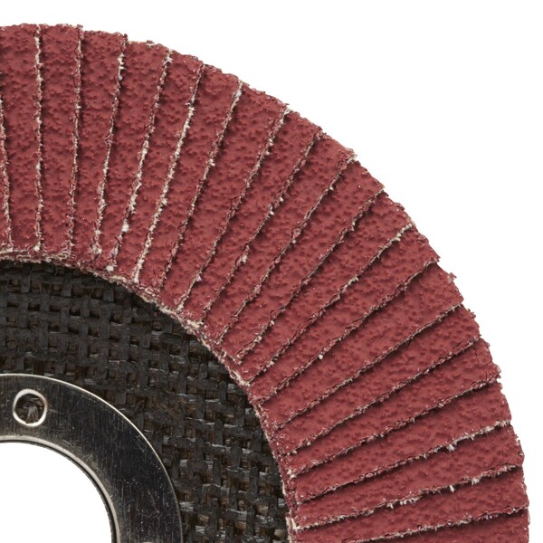3M Cubitron 3M II Flap Disc, 80+, T27, 5 in x 7/8 in, 10 ea/Case, 250PK - 967A