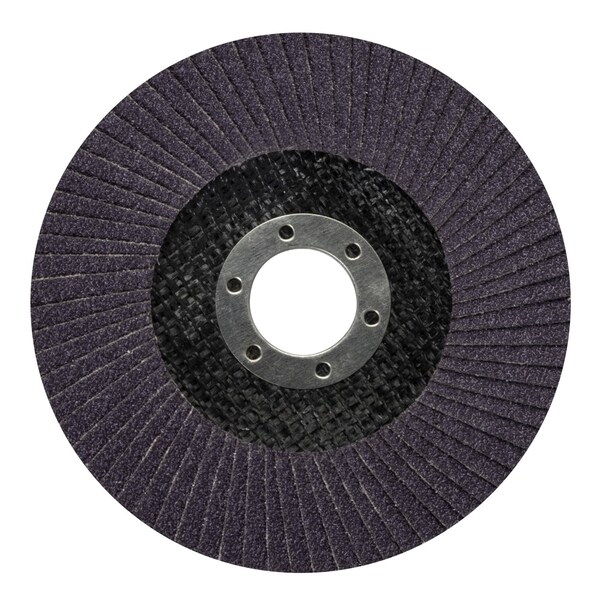 3M Heavy Duty Removal 4.5 inch Flap Disc, 40 grit, 1/pk, 12PK - FLPDISC4.5IN40