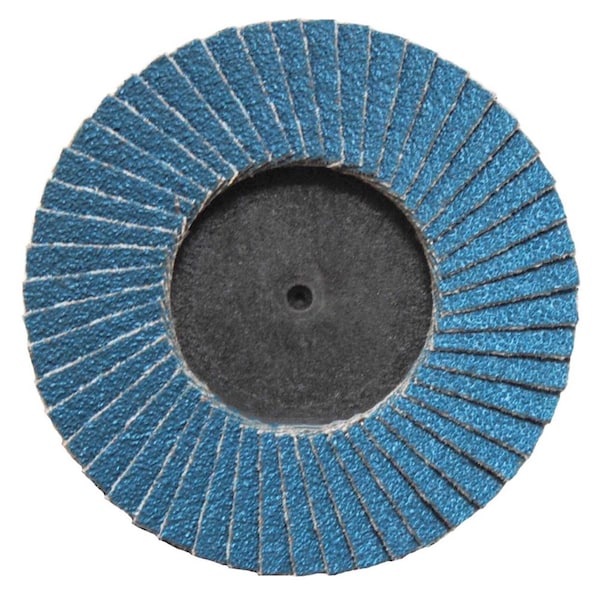 Weiler 3" BobCat Mini Abrasive Flap Disc, Flat (TY27), Type R Mount, 120Z - 50965