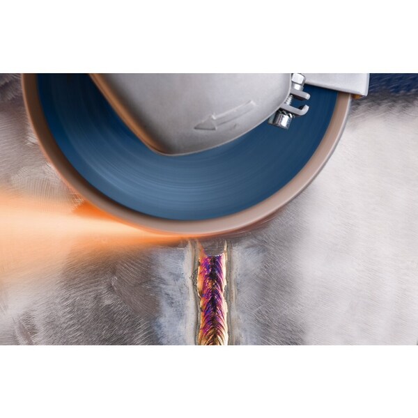 Pferd 4-1/2'' x 7/8'' A.H. POLIFAN Flap Disc - CO-FREEZE SG INOX, Ceramic oxide, 50 Grit, Conical - 60811