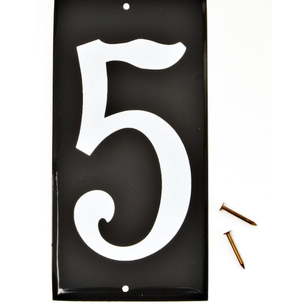 Hy-Ko 3.5In Colonial Number 5, 10PK - A10255
