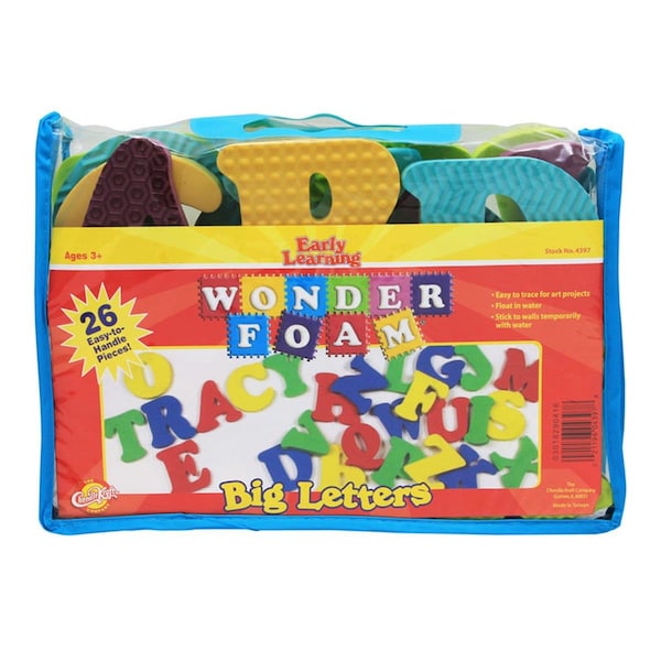 Pacon Pacon  Creativity Street Wonderfoam Big Letters, 2PK - CK-4397-2