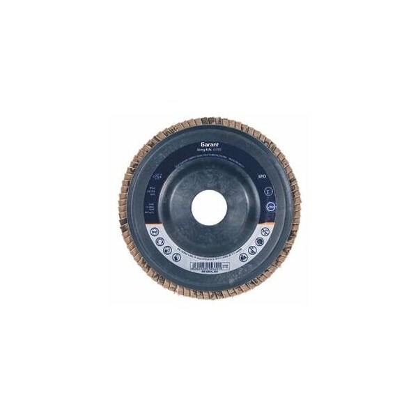 Garant Ceramic Flap Disc, Dia: 115 mm, Grit: 120 - 565224 120