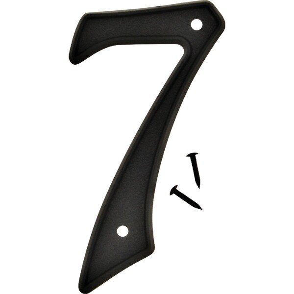 Hy-Ko 4 In. Black House Number Seven - PN-29/7