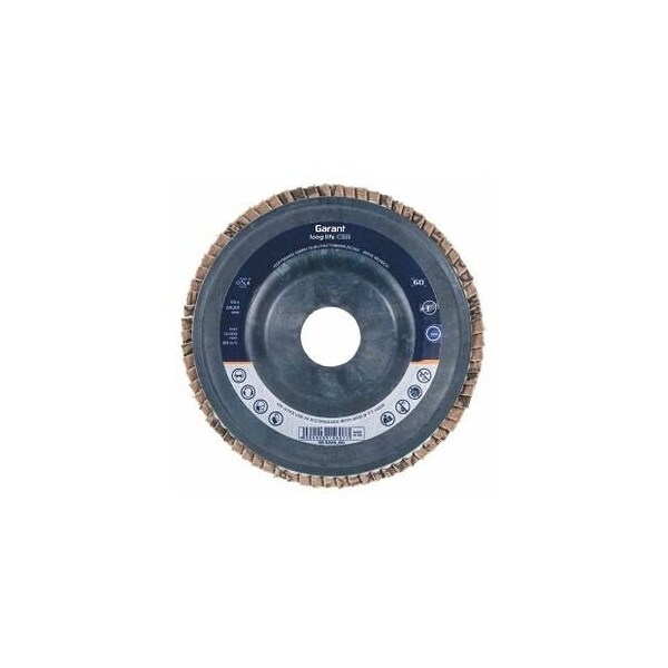 Garant Ceramic Flap Disc, Dia: 115 mm, Grit: 60 - 565224 60