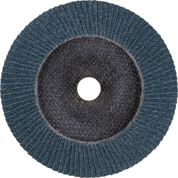 Pferd Flap Disc, 7''x7/8, Z SG POWER STEELOX, 50 Grit, T29, Conical, Zirconia - 64555